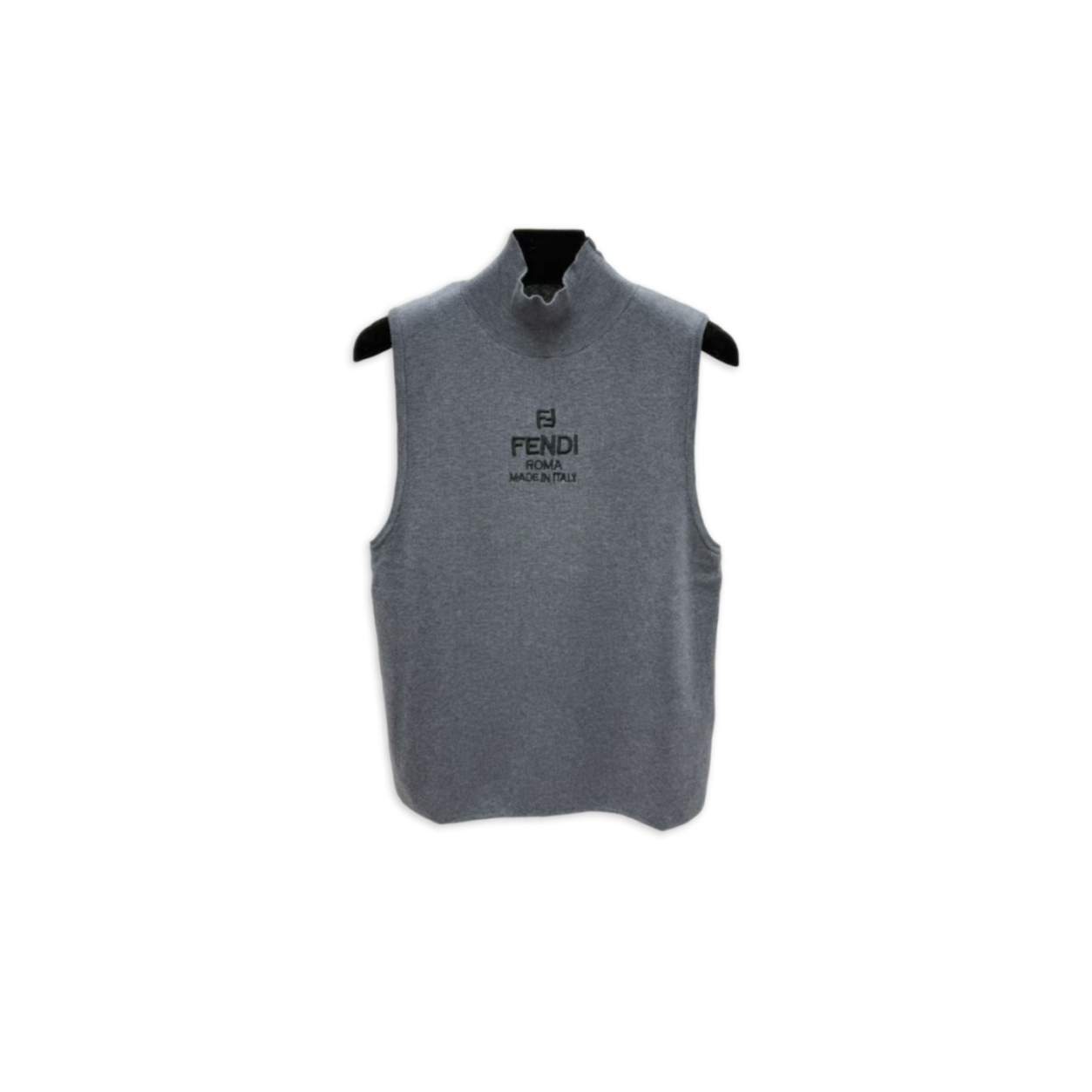 F**di mock-neck top